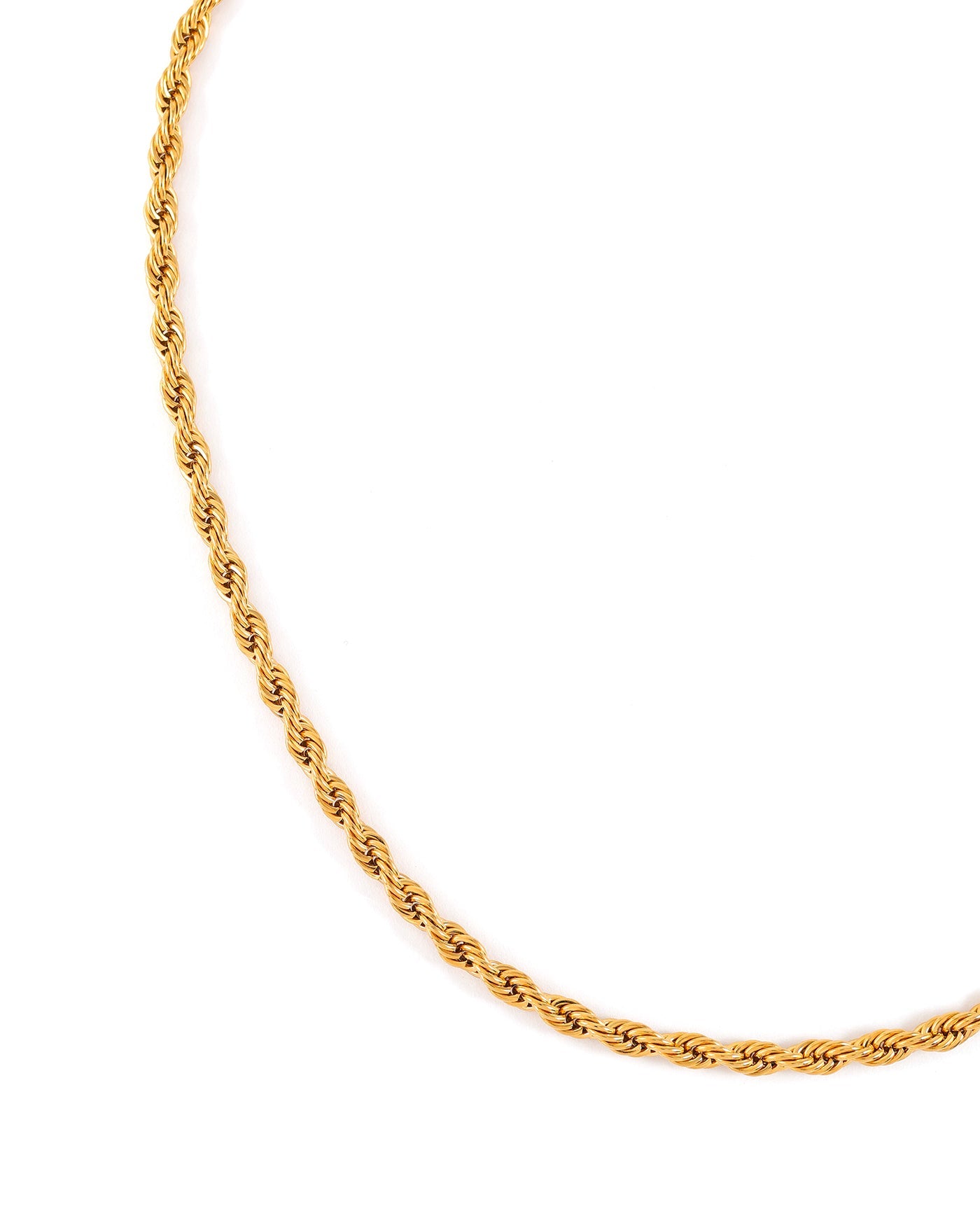 Torsade Gold Necklace