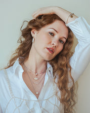 Oceane Silver Earrings
