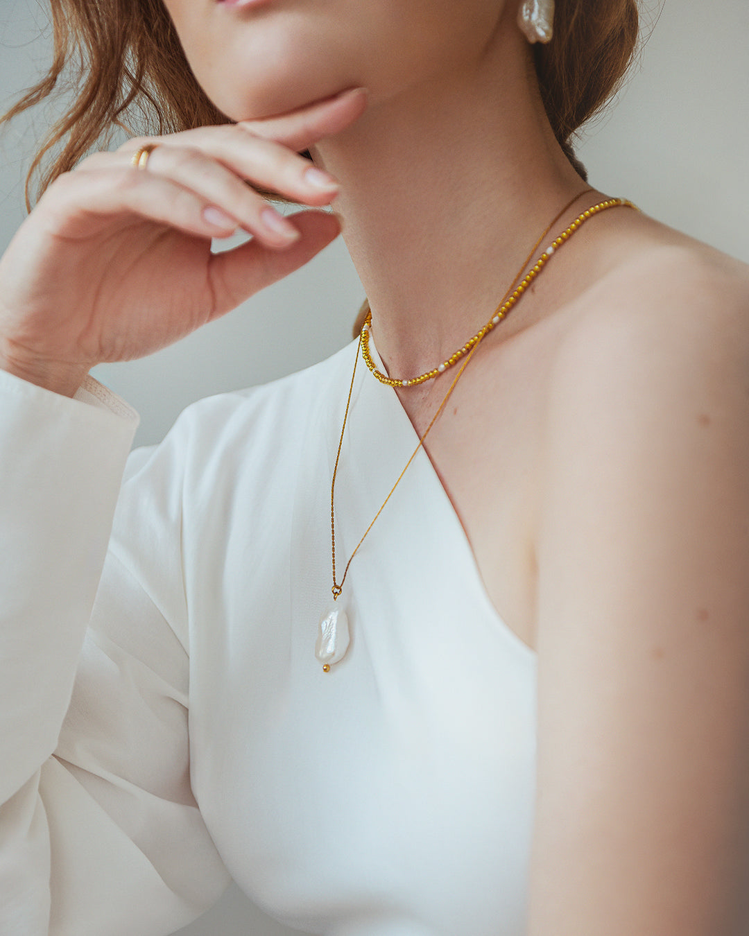Nereide Gold Necklace