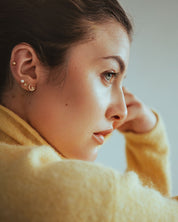 Oranya boucles d'oreilles or