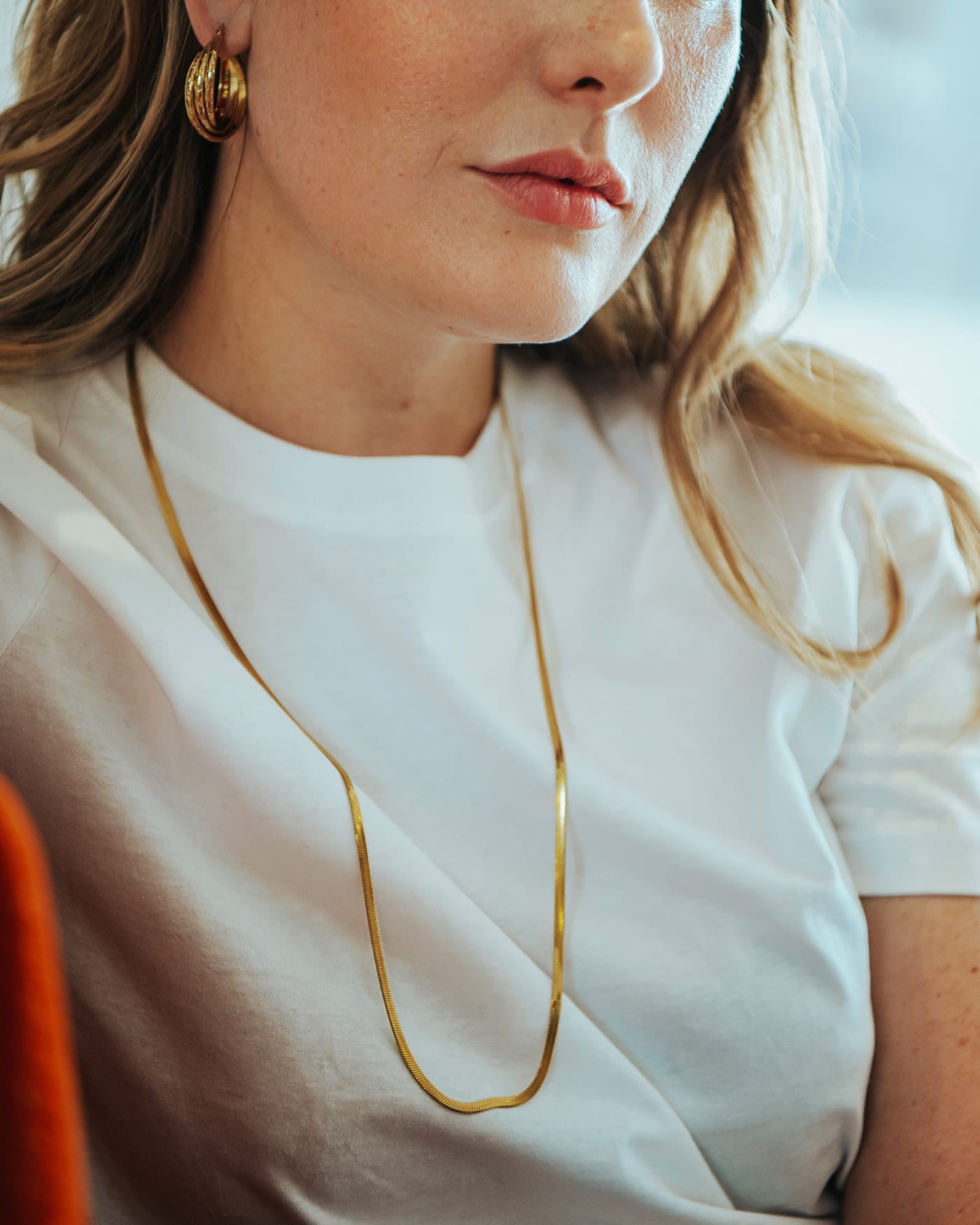 Serpent Gold Necklace