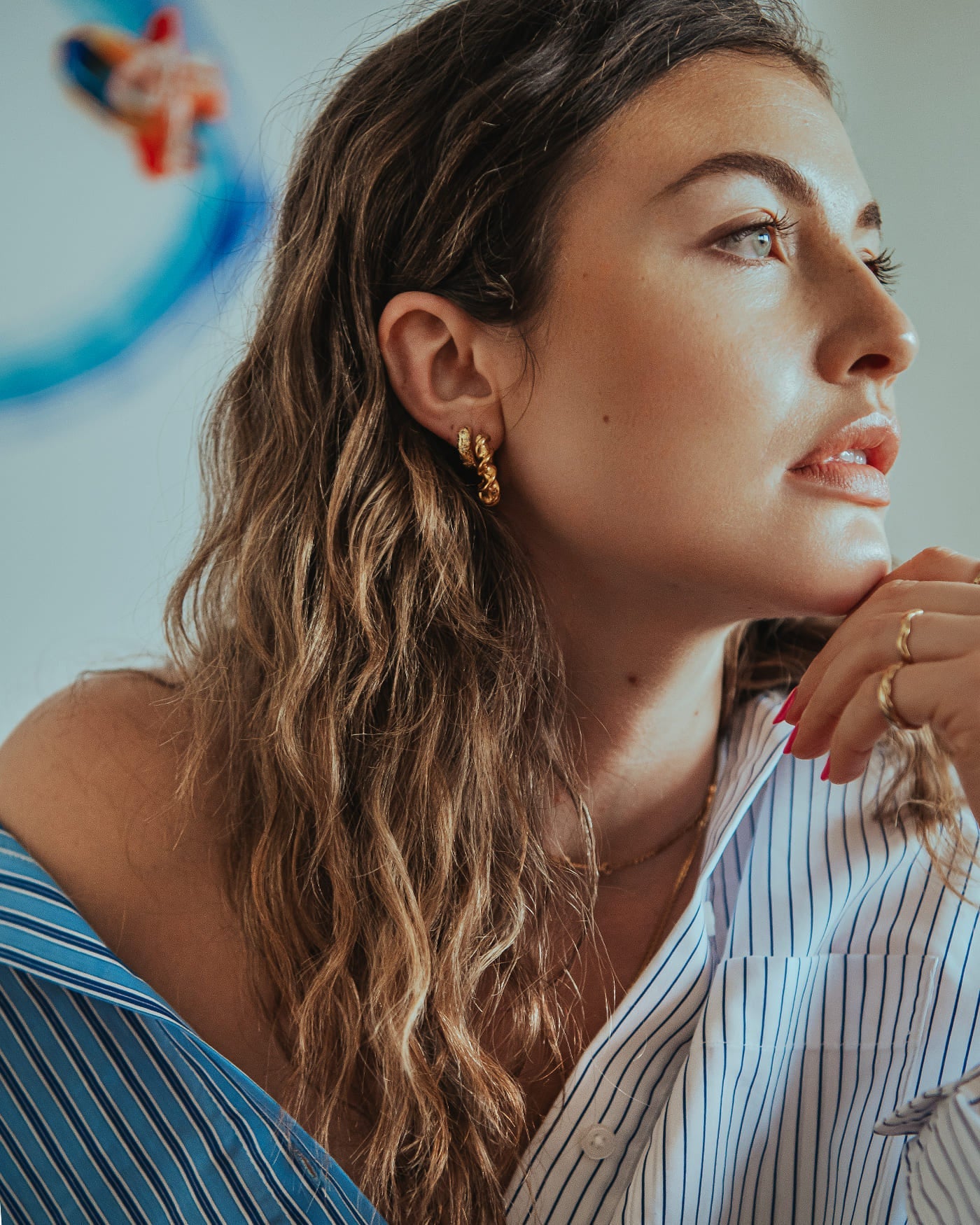 Boa Gold Earrings