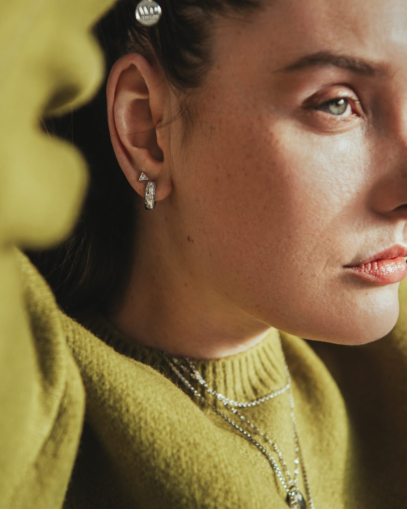 Starloop Silver Earrings