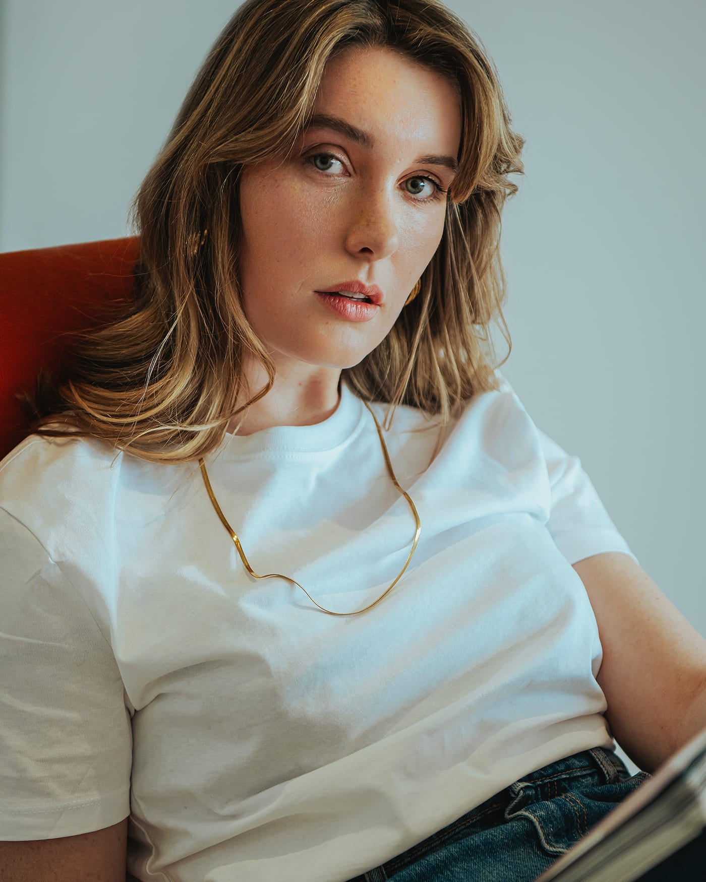 Serpent Gold Necklace