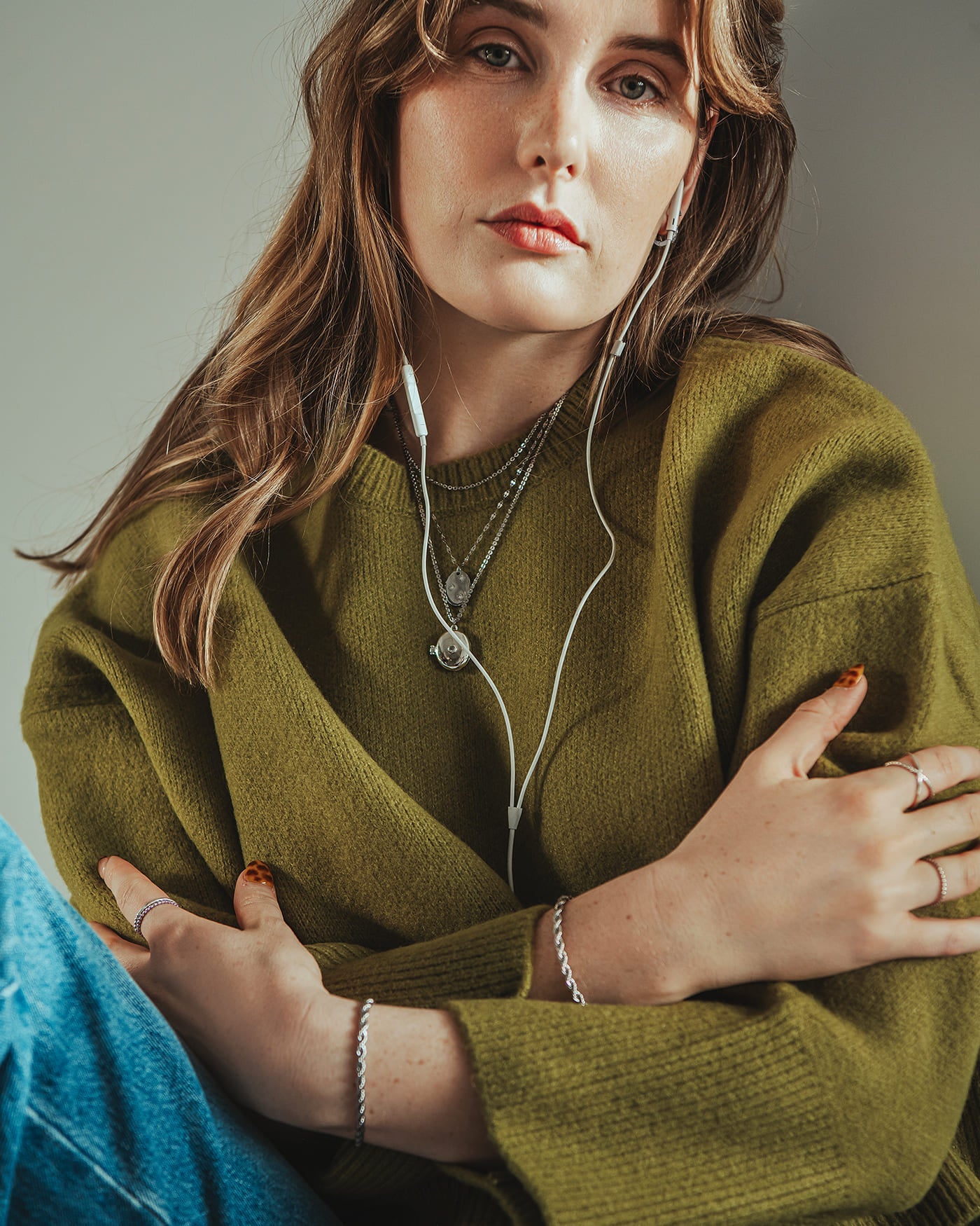 Zephira collier argent