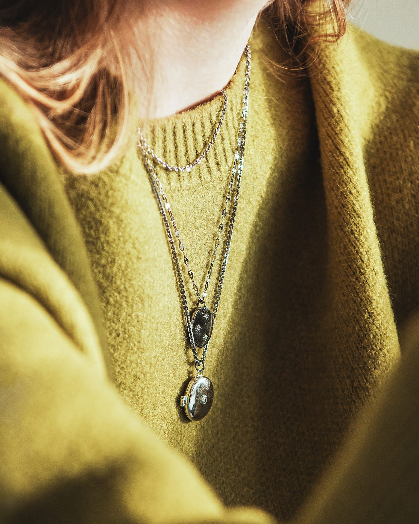 Zephira collier argent