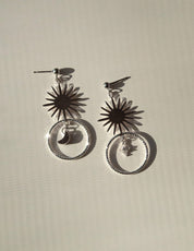 Nebula Silver Earrings