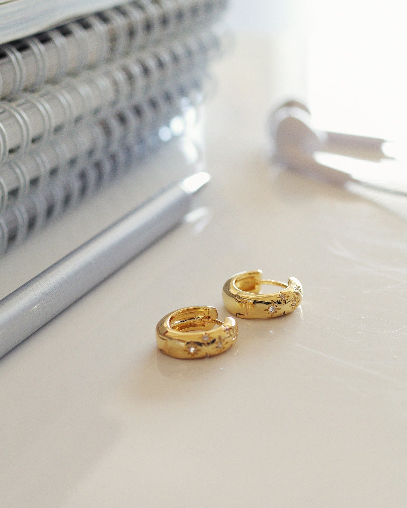 Starloop Gold Earrings