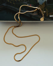 Serpent Gold Necklace
