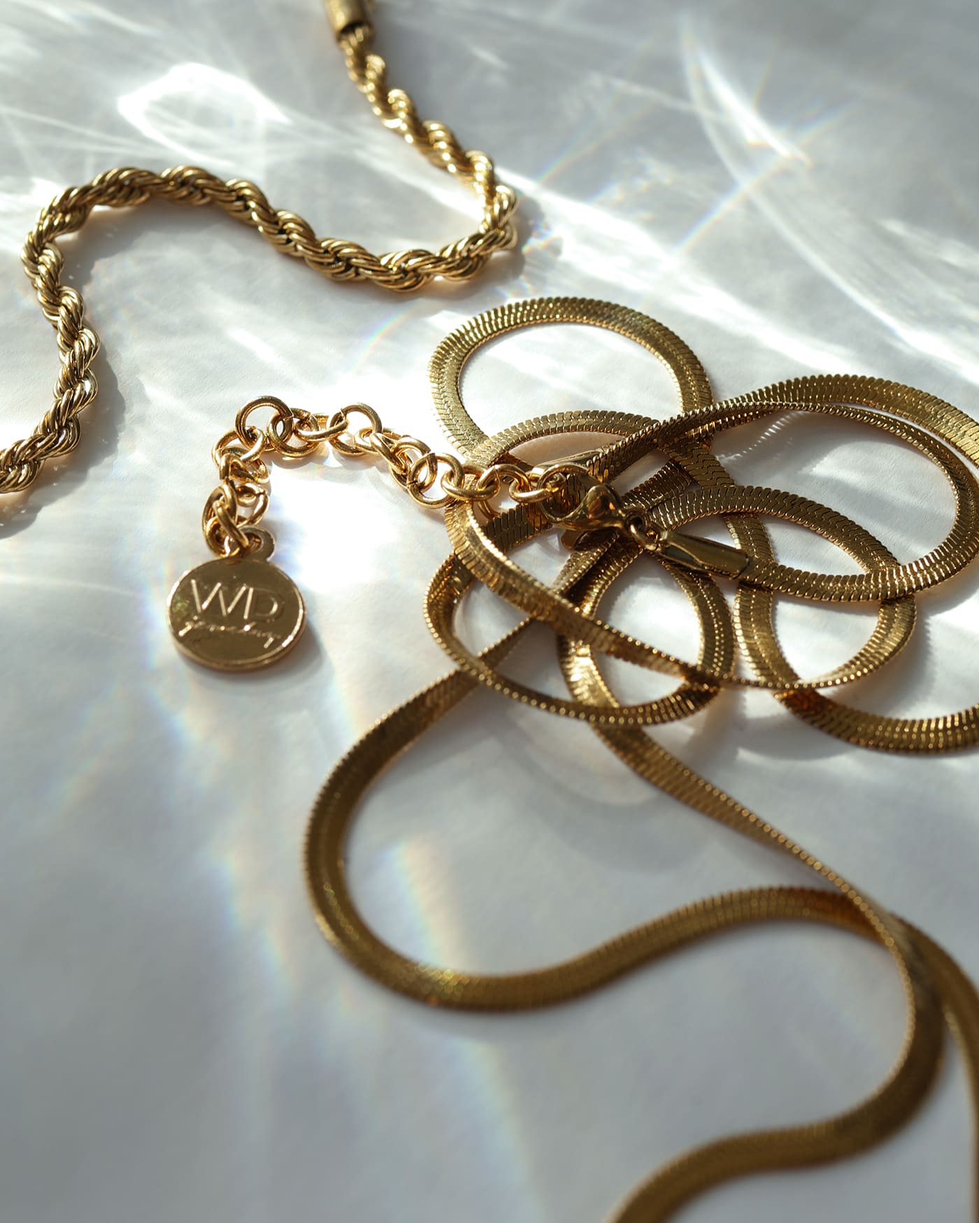 Torsade Gold Necklace