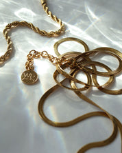 Torsade Gold Necklace