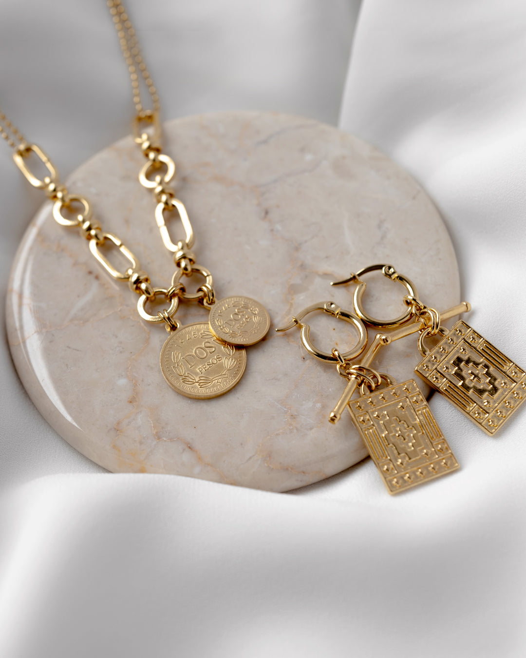 Navi Boucles d'oreilles Or