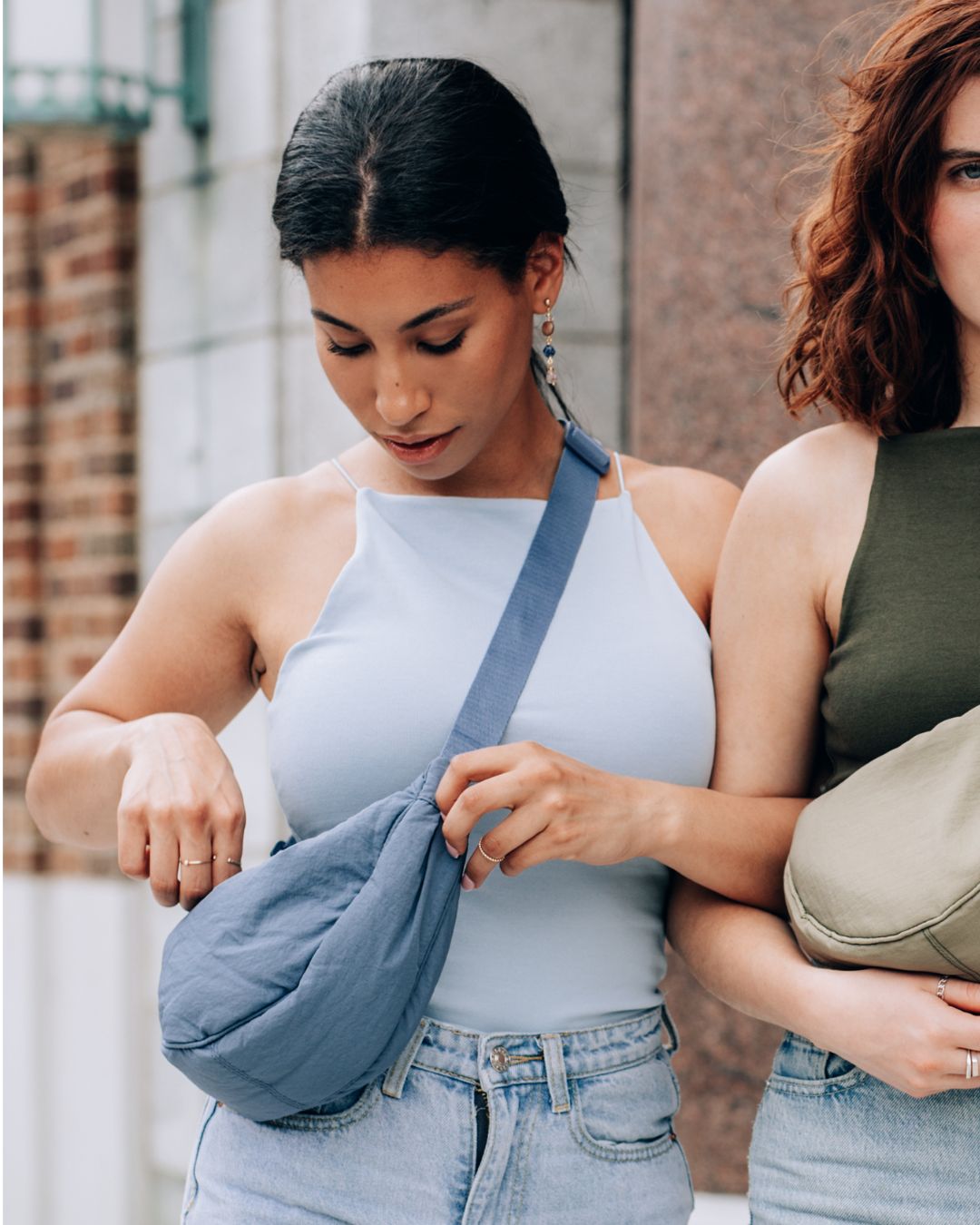 Griffintown Sac Banane Bleu Jean