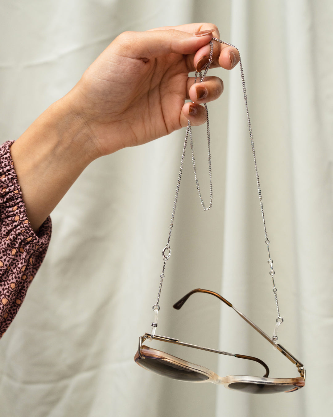 Holy Silver Glasses Chain