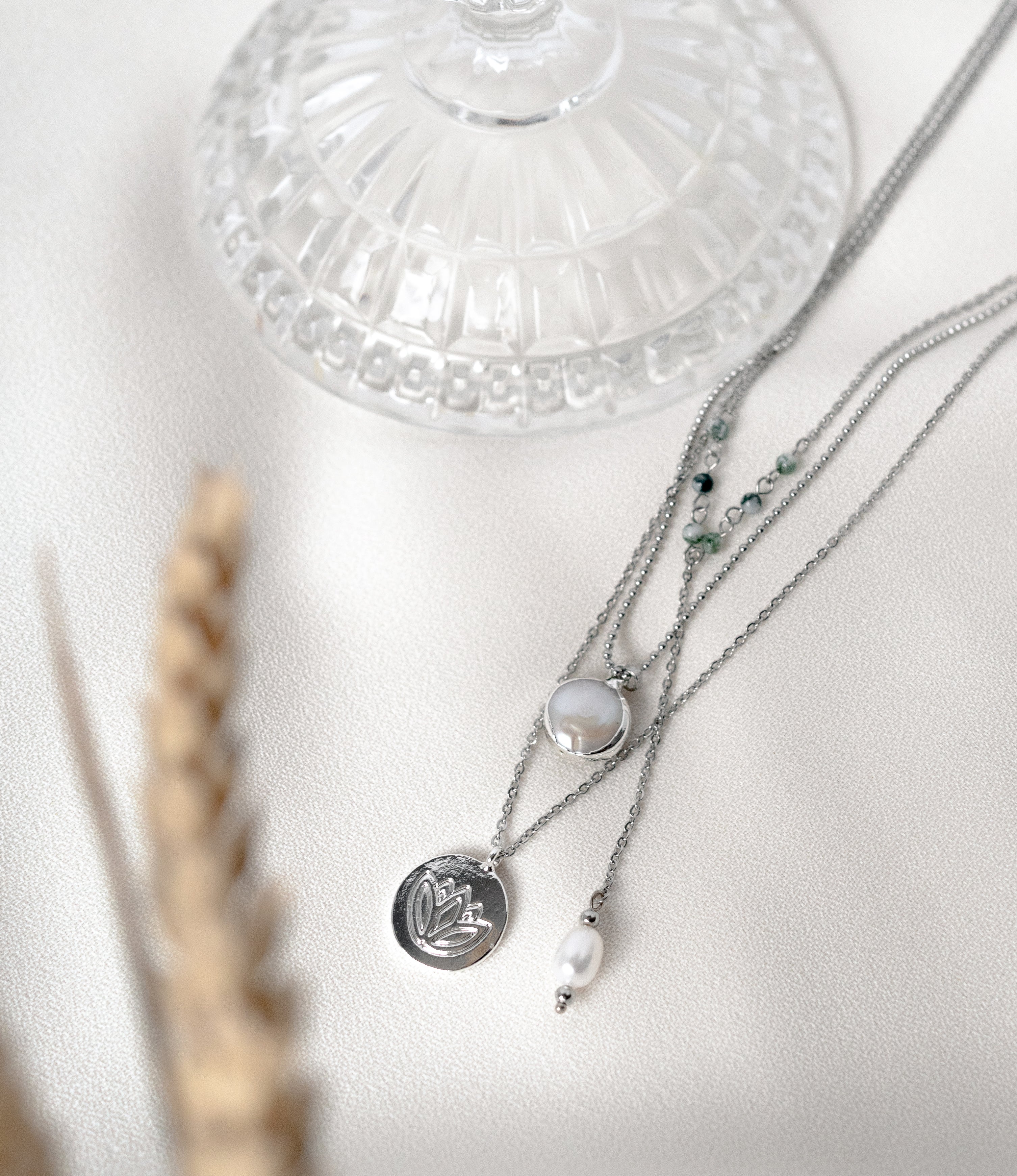 Lotus Collier Argent