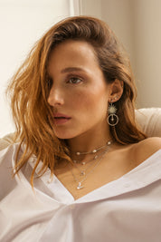 Nebula Silver Earrings