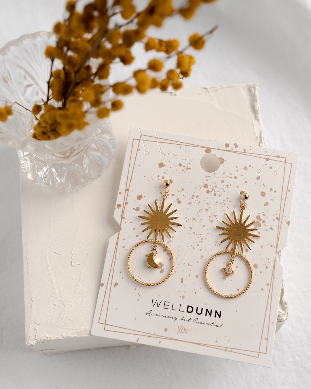 Nebula Gold Earrings