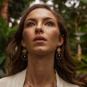 Nebula Gold Earrings