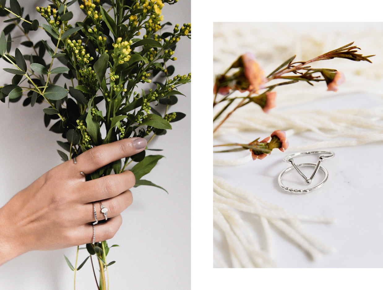 Rings - Mia • wellDunn jewelry — Handmade in Montreal