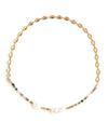 Verger | Gold Stones And Pearls Necklace