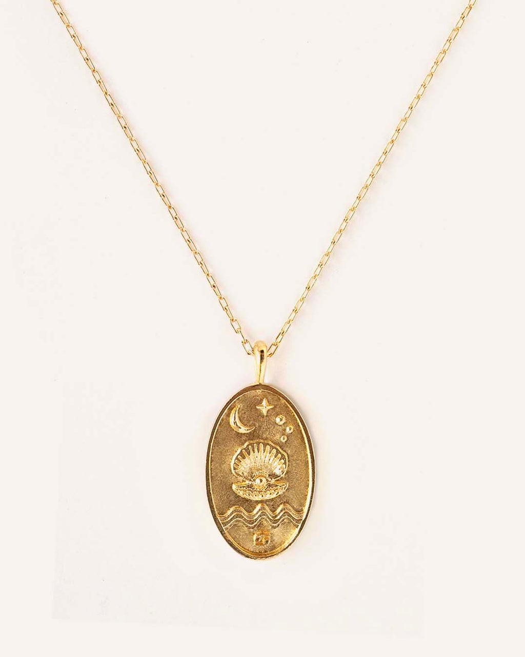 Cancer | 10K Solid Gold Zodiac Necklace