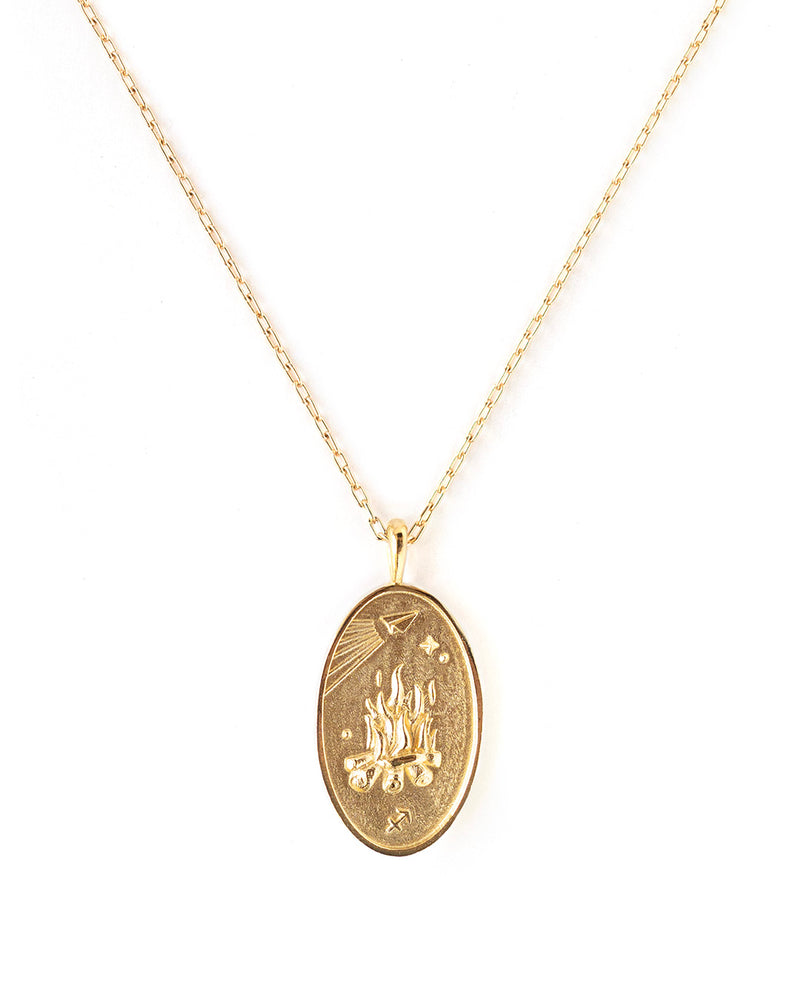 Sagittarius | Gold Zodiac Necklace
