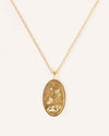 Gemini | 10K Solid Gold Zodiac Necklace