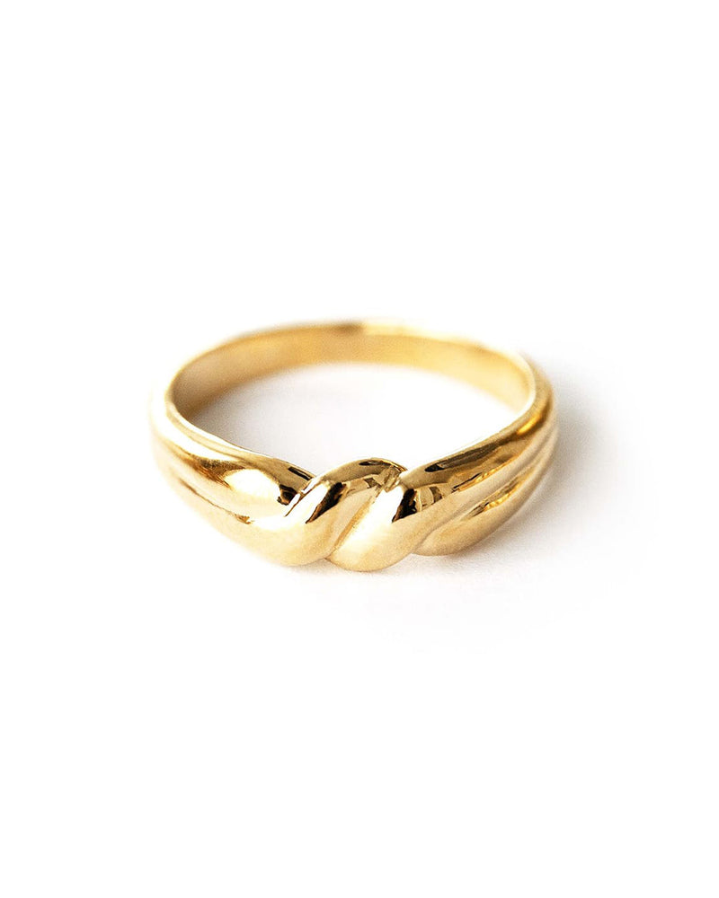 Knot | Gold Vermeil Knotted Ring