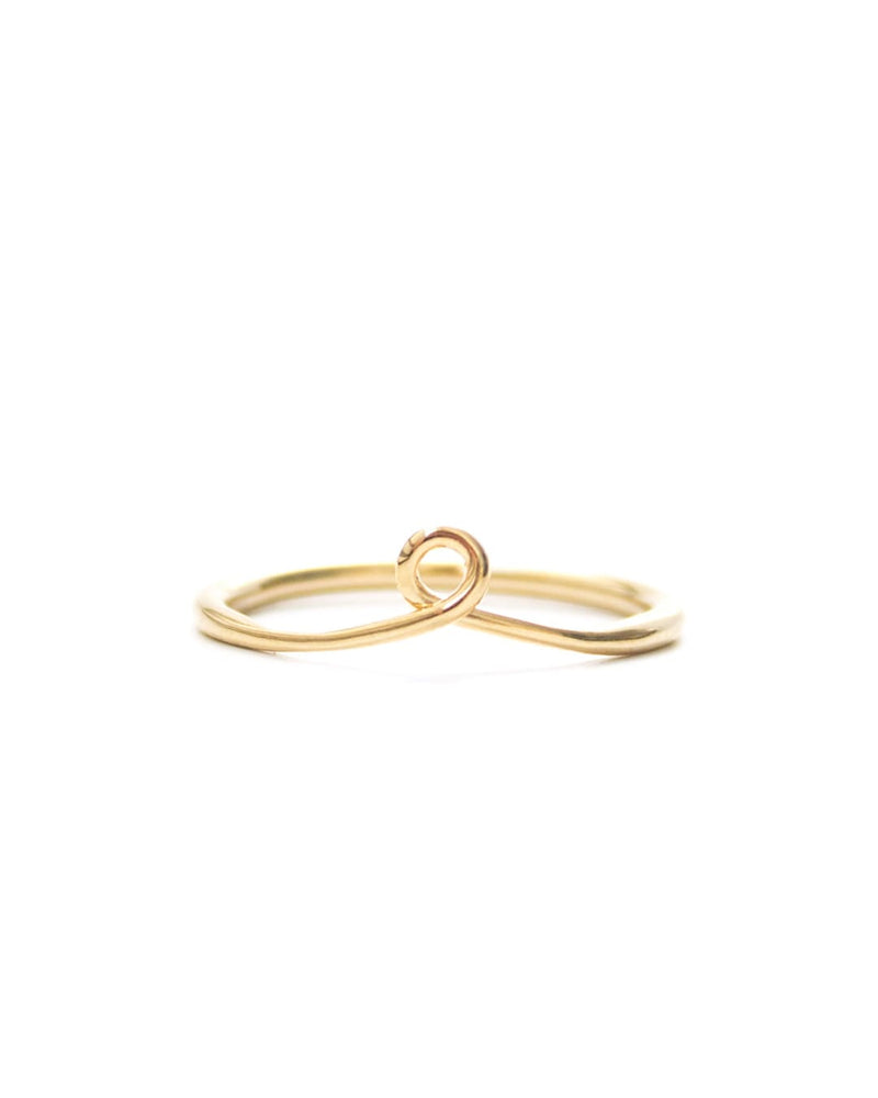 Kolam | Gold Vermeil Looped Ring