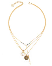 Lotus collier or