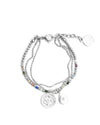 Colette | Bracelet Multi-Rangs Perles Or