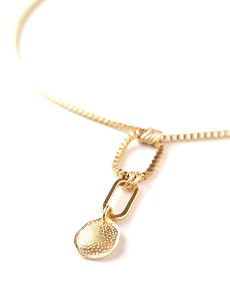 Pelerin | Gold Short Oval Links Necklace