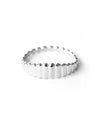 Ribba | Sterling Silver Crown Ribbed Ring
