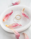 Suzy | Gold Flat Beaded Ring