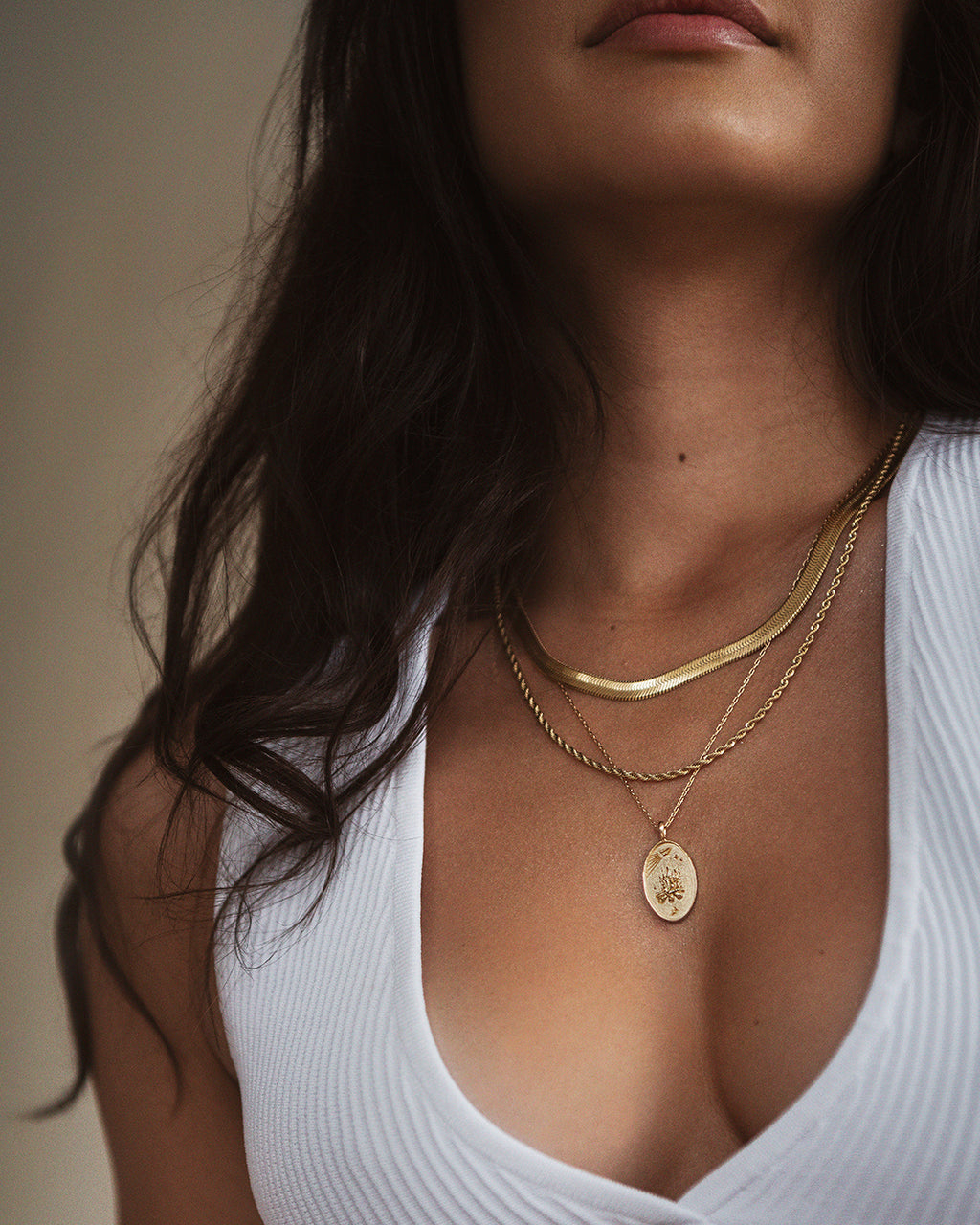 Sagittarius | Gold Zodiac Necklace