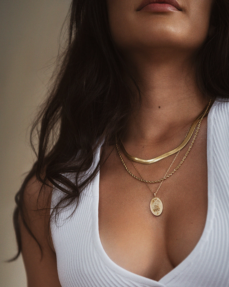 Sagittarius | Gold Zodiac Necklace