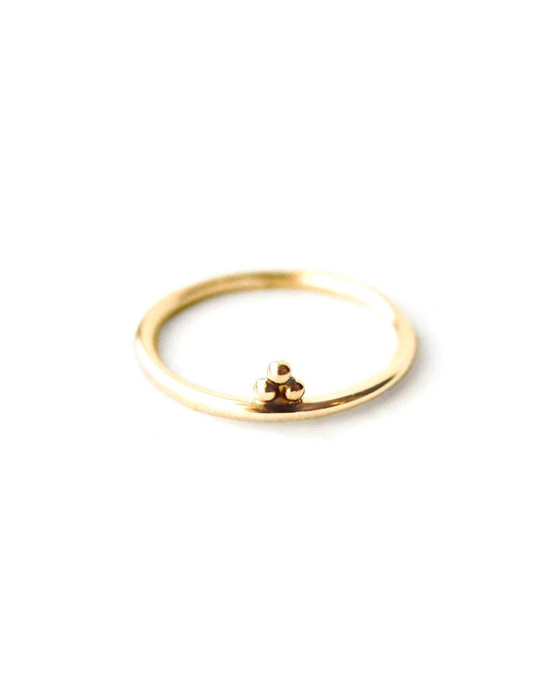 Bacchus | Gold Vermeil Dotted Ring
