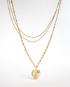 Hart | Gold Layered Heart Pendant Necklace