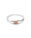 Canyon | Sterling Silver Oval Sunstone Ring