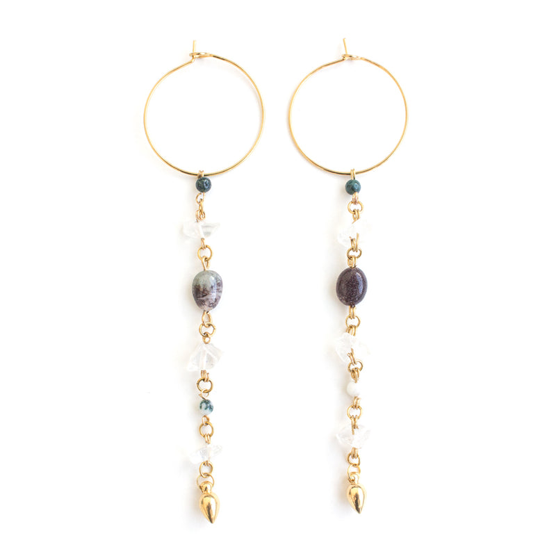Earrings - Joya • wellDunn jewelry — Handmade in Montreal