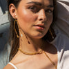 Saloon | Gold Beaded Chain Necklace