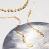 Saloon | Gold Beaded Chain Necklace