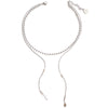 Saloon | Silver Beaded Chain Necklace