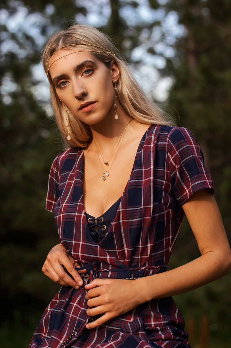 Necklaces - Odile - Silver • wellDunn jewelry — Handmade in Montreal